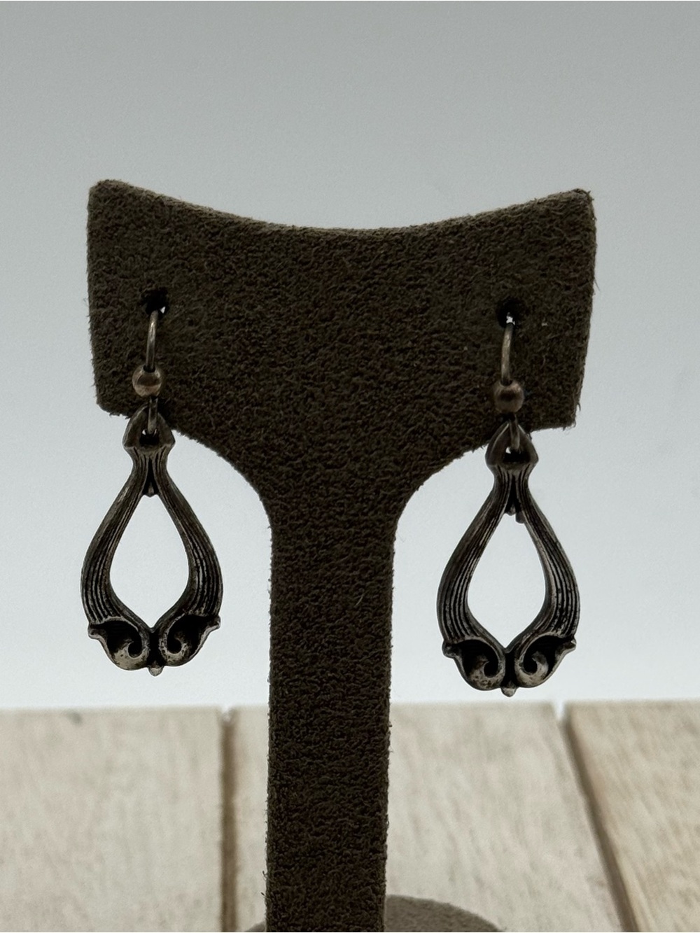 Sterling silver Vintage Drop Earrings